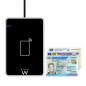 Ewent EW1053 lettore di carte magnetiche USB Nero Ewent EW1053 lettore di carte magnetiche USB Nero