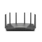 Synology RT6600ax Router WiFi6 1xWAN 3xGbE 1x2.5Gb router wireless Banda tripla (2.4 GHz/5 GHz/5 GHz) Nero