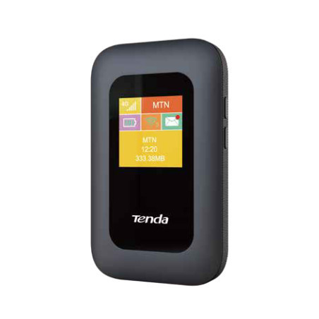 Tenda 4G185 V2.0 router wireless Banda singola (2.4 GHz) 4G Nero