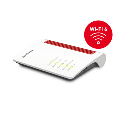 FRITZ!Box 5530 (WITH SFP XGSPON) router wireless Gigabit Ethernet Dual-band (2.4 GHz/5 GHz) Bianco