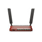 Mikrotik L009UiGS-2HaxD-IN router wireless Gigabit Ethernet Banda singola (2.4 GHz) Rosso Mikrotik L009UiGS-2HaxD-IN router wireless Gigabit Ethernet Banda singola (2.4 GHz) Rosso