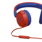 JBL JR310 Auricolare Cablato A Padiglione MUSICA Rosso JBL JR310 Auricolare Cablato A Padiglione MUSICA Rosso