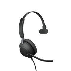 Jabra 24189-889-899 cuffia e auricolare Cablato A Padiglione Musica e Chiamate USB tipo-C Nero