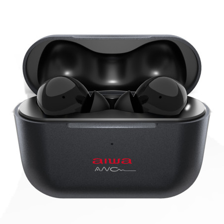Aiwa EBTW-888ANC/BK cuffia e auricolare True Wireless Stereo (TWS) In-ear Musica e Chiamate Bluetooth Nero