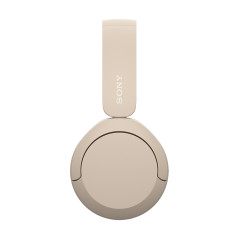 Sony WH-CH520 Auricolare Wireless A Padiglione Musica e Chiamate USB tipo-C Bluetooth Base di ricarica Crema