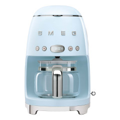 Smeg Macchina da Caffè Filtro 50's Style – Azzurro LUCIDO – DCF02PBEU