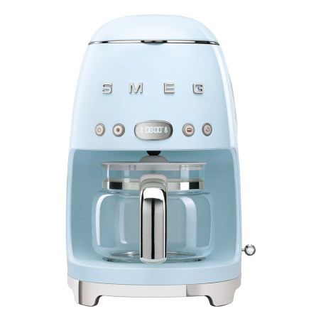 Smeg Macchina da Caffè Filtro 50's Style – Azzurro LUCIDO – DCF02PBEU