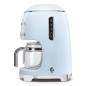 Smeg Macchina da Caffè Filtro 50's Style – Azzurro LUCIDO – DCF02PBEU Smeg Macchina da Caffè Filtro 50's Style – Azzurro LUCIDO – DCF02PBEU