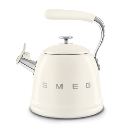 Smeg Bollitore con fischio 50's Style - Panna LUCIDO - WKF01CR