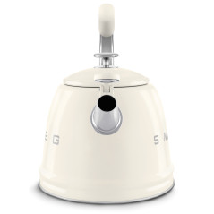 Smeg Bollitore con fischio 50's Style - Panna LUCIDO - WKF01CR