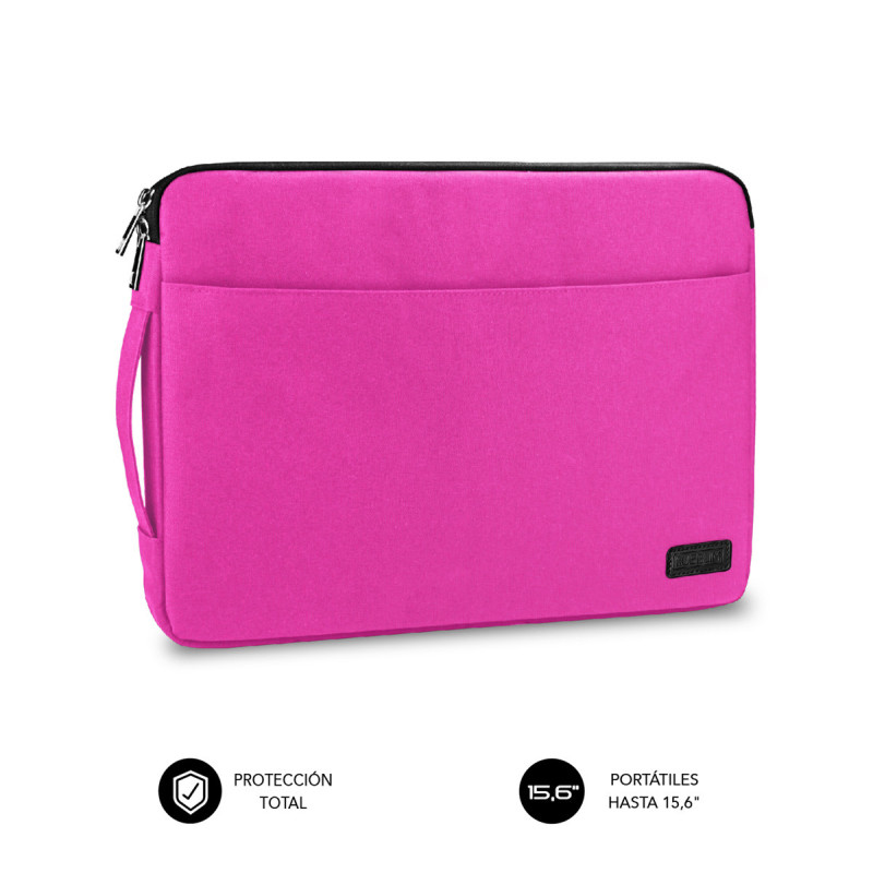 SUBBLIM SUB-LS-0PS0104 borsa per laptop 39,6 cm (15.6") Custodia a tasca Rosa