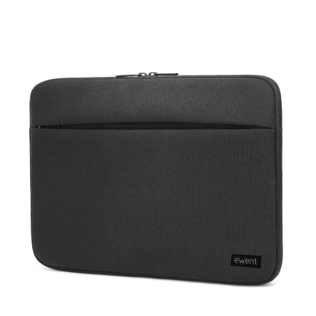 Ewent EW2520 borsa per laptop 33,8 cm (13.3") Custodia a tasca Nero
