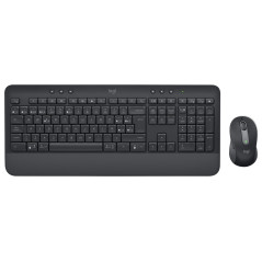 Logitech 920-010998 tastiera Mouse incluso Ufficio Bluetooth QWERTY Spagnolo Grafite