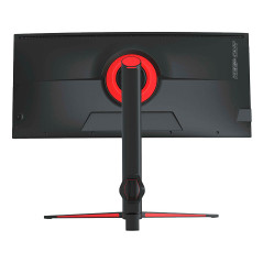 KeepOut XGM34UW LED display 86,4 cm (34") 3440 x 1440 Pixel UltraWide Quad HD Nero, Rosso