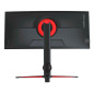 KeepOut XGM34UW LED display 86,4 cm (34") 3440 x 1440 Pixel UltraWide Quad HD Nero, Rosso