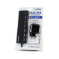 CoolBox HUBCOO356A hub di interfaccia USB 3.2 Gen 1 (3.1 Gen 1) Type-A 5000 Mbit/s Nero