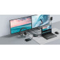 HYPER HD583-GL replicatore di porte e docking station per laptop USB 3.2 Gen 1 (3.1 Gen 1) Type-C Nero