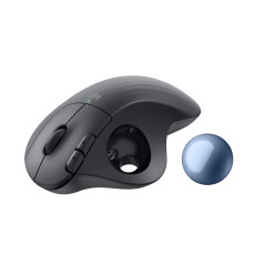 Logitech 910-006221 mouse Ufficio Mano destra RF senza fili + Bluetooth Trackball 2000 DPI