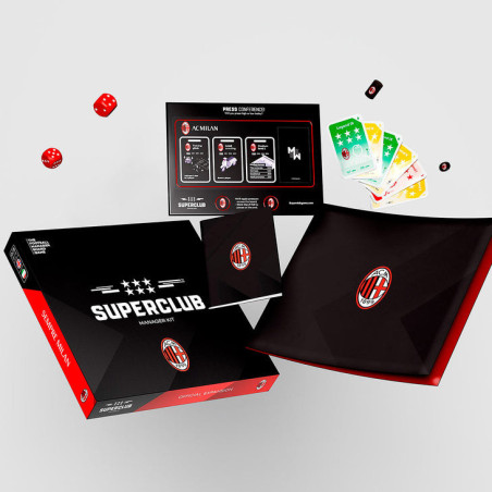 Superclub SCACMMK22 gioco da tavolo Superclub AC Milan Espansione del gioco da tavolo Strategia