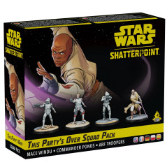 Atomic Mass Games Star Wars  Shatterpoint - This Party's Over  Mace Windu Squad Pack Numero