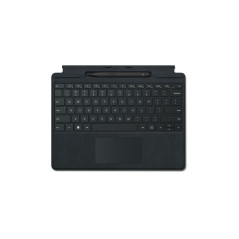 Microsoft Signature with Slim Pen 2 QWERTY Spagnolo Microsoft Cover port Nero