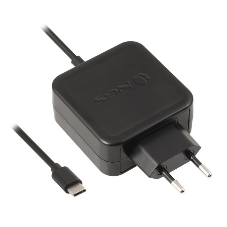 NGS ﻿﻿W-45W TYPEC Computer portatile, Smartphone, Tablet Nero AC Interno