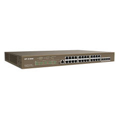 IP-COM Networks G5328P-24-410W switch di rete Gestito L3 Gigabit Ethernet (10/100/1000) Supporto Power over Ethernet (PoE) 1U