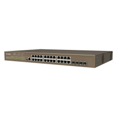 IP-COM Networks G5328P-24-410W switch di rete Gestito L3 Gigabit Ethernet (10 100 1000) Supporto Power over Ethernet (PoE) 1U