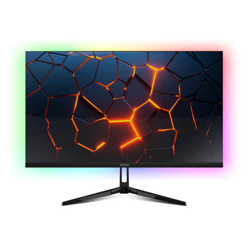 Krom NXKROMKERTZ27 Monitor PC 68,6 cm (27") 1920 x 1080 Pixel Full HD LCD Nero