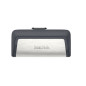 SanDisk Drive USB Ganda Ultra Tipe-C 256 GB unità flash USB USB Type-A / USB Type-C 3.2 Gen 1 (3.1 Gen 1) Grigio, Argento SanDisk Drive USB Ganda Ultra Tipe-C 256 GB unità flash USB USB Type-A / USB Type-C 3.2 Gen 1 (3.1 Gen 1) Grigio, Argento