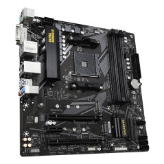 GIGABYTE B550M DS3H Scheda madre - CPU AMD Ryzen 5000, VRM a 5+3 fasi, fino a 4733 MHz DDR4, 1xPCIe 4.0 + 1xPCIe 3.0 M.2, LAN