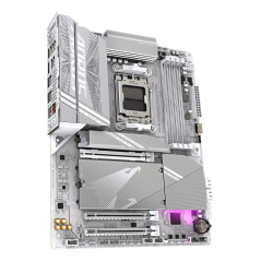 GIGABYTE X870 AORUS ELITE WIFI7 ICE Scheda Madre - Supporta CPU AMD Ryzen 9000, 16+2+2 fasi VRM digitale, fino a 8200MHz DDR5