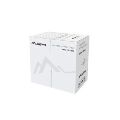 Lanberg LCU5-12CU-0305-R cavo di rete Rosso 305 m Cat5e U UTP (UTP)