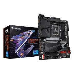 GIGABYTE Z790 AORUS ELITE AX Scheda madre - Supporta CPU Intel Core di 14a generazione, 16*+2+1 fasi VRM digitali, fino a