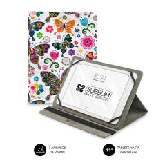SUBBLIM SUBCUT-4TC013 custodia per tablet 27,9 cm (11") Custodia a libro Multicolore