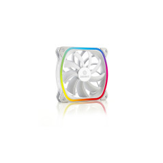 Enermax SquA RGB White Case per computer Ventilatore 12 cm Bianco
