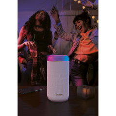 Hama Shine 2.0 Altoparlante portatile stereo Bianco 30 W