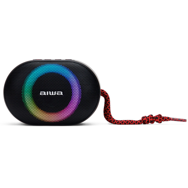 Aiwa BST-330RD altoparlante portatile e per feste Altoparlante portatile stereo Nero, Rosso 10 W Aiwa BST-330RD altoparlante portatile e per feste Altoparlante portatile stereo Nero, Rosso 10 W