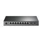 TP-Link T1500G-10PS(TL-SG2210P) Gestito L2 Gigabit Ethernet (10/100/1000) Supporto Power over Ethernet (PoE) Nero