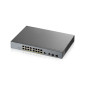 Zyxel GS1350-18HP-EU0101F switch di rete Gestito L2 Gigabit Ethernet (10/100/1000) Supporto Power over Ethernet (PoE) Grigio Zyxel GS1350-18HP-EU0101F switch di rete Gestito L2 Gigabit Ethernet (10/100/1000) Supporto Power over Ethernet (PoE) Grigio