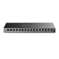 TP-Link TL-SG116E Non gestito L2 Gigabit Ethernet (10/100/1000) Nero TP-Link TL-SG116E Non gestito L2 Gigabit Ethernet (10/100/1000) Nero