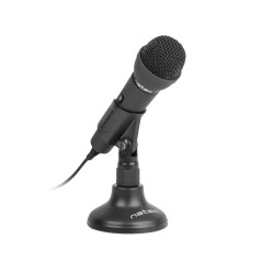 NATEC ADDER Nero Microfono da conferenza
