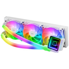 Mars Gaming MLULTRA360W sistema di raffreddamento per computer Processore Raffreddatore di liquidi tutto in uno 12 cm Bianco 1