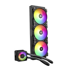 Enermax ELC-LMF420T-ARGB sistema di raffreddamento per computer Processore Raffreddatore di liquidi tutto in uno 14 cm Nero 2 pz