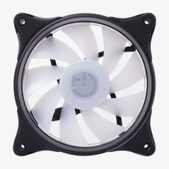 Hiditec N18 ARGB Case per computer Ventilatore 12 cm Nero