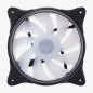 Hiditec N18 ARGB Case per computer Ventilatore 12 cm Nero