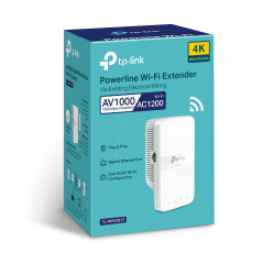 TP-Link TL-WPA7617 adattatore di rete PowerLine 1200 Mbit s Collegamento ethernet LAN Wi-Fi Bianco 1 pz