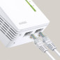 TP-Link TL-WPA4220T KIT Ripetitore di rete Bianco 10, 100 Mbit/s TP-Link TL-WPA4220T KIT Ripetitore di rete Bianco 10, 100 Mbit/s