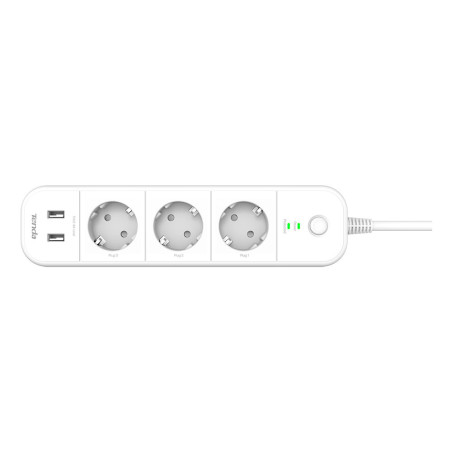 Tenda SP15(EU) Presa elettrica intelligente 3 presa(e) AC 2 Bianco