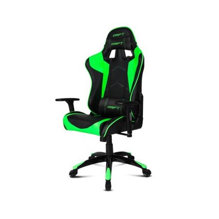 DRIFT DR300 Sedia da gaming per PC Seduta imbottita Nero, Verde
